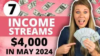 How much I made online in May 2024 | courses, affiliate marketing, youtube & digital products