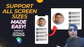 Multiple Screen Size Support in Android Jetpack Compose.