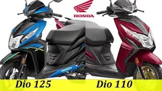 Honda Dio 125 vs Honda Dio 110 | Difference Between Honda Dio 110 And Honda Dio 125 | @RajuSNair