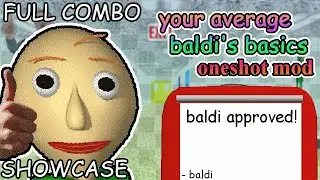 your average baldi's basics oneshot Mod Showcase | Full Combo (Hard) | FNF