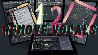 (2 Ways) - How To Remove Vocals From A Song Using FL Studio