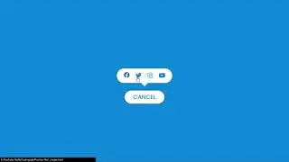 Animated Share Button using HTML & CSS   Social Media Icons