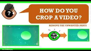 How to crop a video with FFMPEG | Cut out unwanted parts / sections  