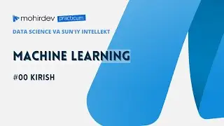 Machine Learning nima?