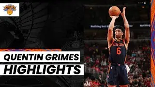 Quentin Grimes DROPS 5 THREES In KNICKS WIN Over Bulls | New York Knicks @ Chicago (Dec. 16, 2022)