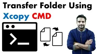 🔥🔥 How to Copy Folders using cmd | Xcopy Command Tutorial