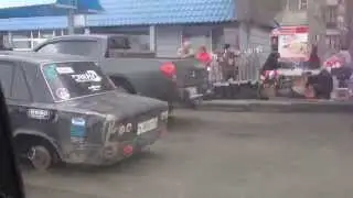 Тазодрочер без колес Прикол!