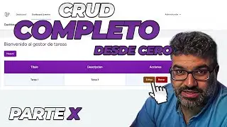 🚀 Curso Completo de Laravel 11 Parte 10: como crear un CRUD (Leer,Escribir,Actualizar,Borrar)