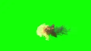 Fire green screen | green screen video | Smoke