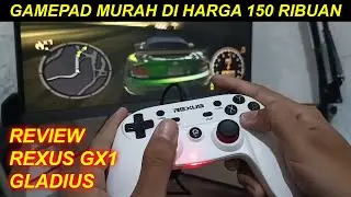 Review Rexus Gladius GX1 | Gamepad PC Murah Terbaik di Harga 150 Ribuan