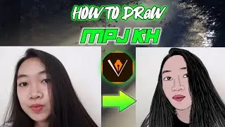 How To Draw Khmer Vloger | MPJ KH | Eps. 2