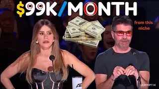 Shocking Secret to Making 💰 $99K/Month with AI Videos on America's Got Talent – Go Viral Overnight!