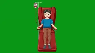 World Blood Donor Day 2023 status video | Blood Donate Green Screen Video | Green Screen Animation