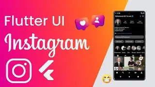 INSTAGRAM UI in Flutter | How to Create Instagram Clone  #flutter #instagram #ui