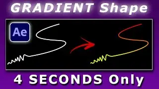 After effects apply gradient to shape layer #quicktips