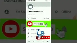 How to Change Your Active Status to Offline On Discord Mobile (Easy) @ Noteartener