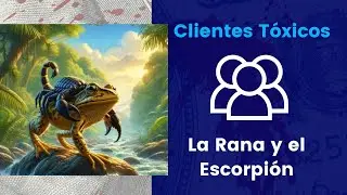 La Rana y el Escorpión  y los CLIENTES TÓXICOS