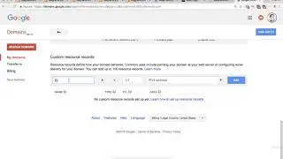 255 Domain Name Setup