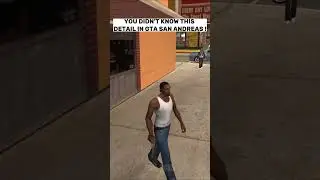 YOU DIDN'T KNOW THIS DETAIL IN GTA SAN ANDREAS !