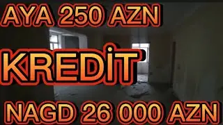 KREDİT🔴 Aya 250 AZN KUPÇALI MƏNZİL CEYRANBATANDA