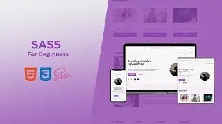 SASS Tutorial for Beginners | Create your own Portfolio Website