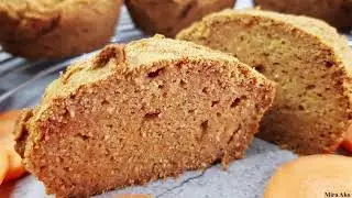 Healthy Vegan Gluten-Free Carrot  Muffins