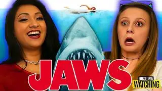 JAWS !!* MOVIE REACTION and COMMENTARY | First Time Watching (1975)