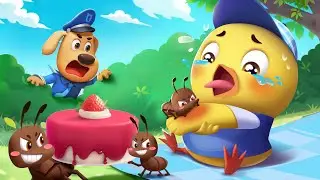 Don't Play with Ants | Go Away! Bugs | Kids Cartoon | Kids Safety Tips | Sheriff Labrador | BabyBus