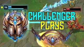 AMAZING CHALLENGER OUTPLAYS | LoL Moments