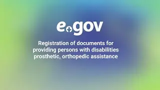 Registration of documents for providing persons with disabilities prosthetic,  orthopedic assistance