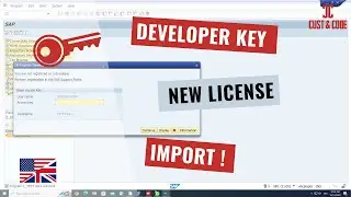 SAP Developer Key Question - Import New License - ABAP Programming [english]