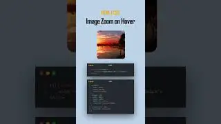 Html/Css Image zoom on hover