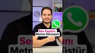WhatsApp’ta Ses Kaydını Yazıya Dönüştürme Özelliği Geldi // 🚨