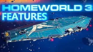 Homeworld 3 - New and Old Features compared to original games | Formations, Salvaging, Wrecks & more