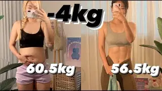 Korean Diet VlogㅣHealthy Losing Weight - 4kg Exercise VLOG