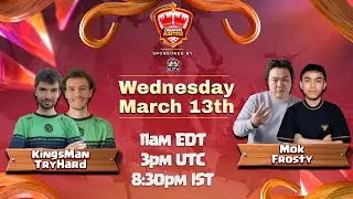 🔴KingsMan & TryHard vs Frosty & Mok | Creative Masters 3.0