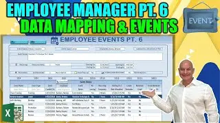 Create On Sheet Excel User Forms With Smart Data Mapping [Employee Manager Part 6]