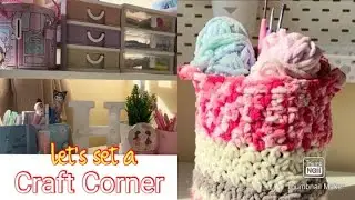 Let’s set a craft corner @zuspeppercandy