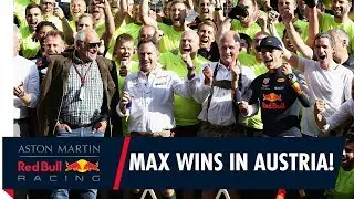 Max Verstappen brings it home at the Austrian Grand Prix!