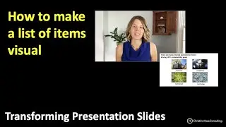 How to List Items on Presentation Slides