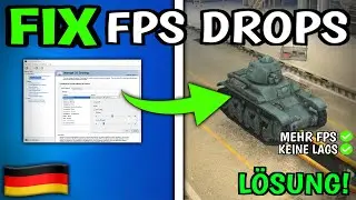 World of Tanks Blitz FPS Drops & Lags LÖSEN (100% Fix)