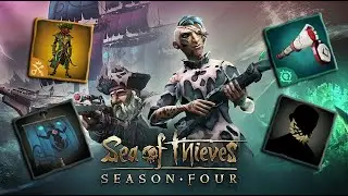 All 100 Rewards for Season 4 & Plunder Pass - Sea Of Thieves - No Commentary