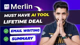 Best AI Productivity Tool 😱 - Ft. Merlin Review & Tutorial in HINDI 🔥