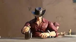 Wolverine Bar scene Stop Motion Clip 2024!