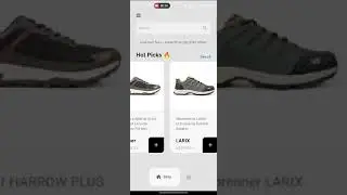 Footwear Shop Project, a shopping cart app built with Flutter! 🛒