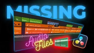 Finding missing audio with Match Frame || Davinci Resolve