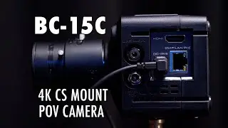 New in 2024: BC-15C 4K POV Interchangeable Lens Camera