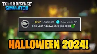 THE HALLOWEEN EVENT IS HAPPENING! [ROBLOX Tower Defense Simulator]