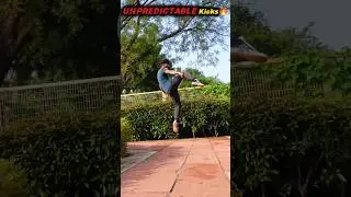 Unpredictable kicks🥋🔥 ||  #taekwondo #karate #training #speed #fighting #multiout #shorts #ytshorts