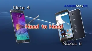 Samsung Galaxy Note 4 v Nexus 6 Head to Head (Benchmark, Browser, GPS, Speaker)